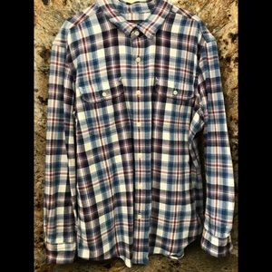 🆕 AMERICAN EAGLE Men’s Flannel XXL 100% Cotton